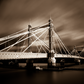 Photograph of Albert Bridge on the river Thames in South West London
