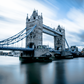 Photograph of Tower Bridge on the river Thames in central London